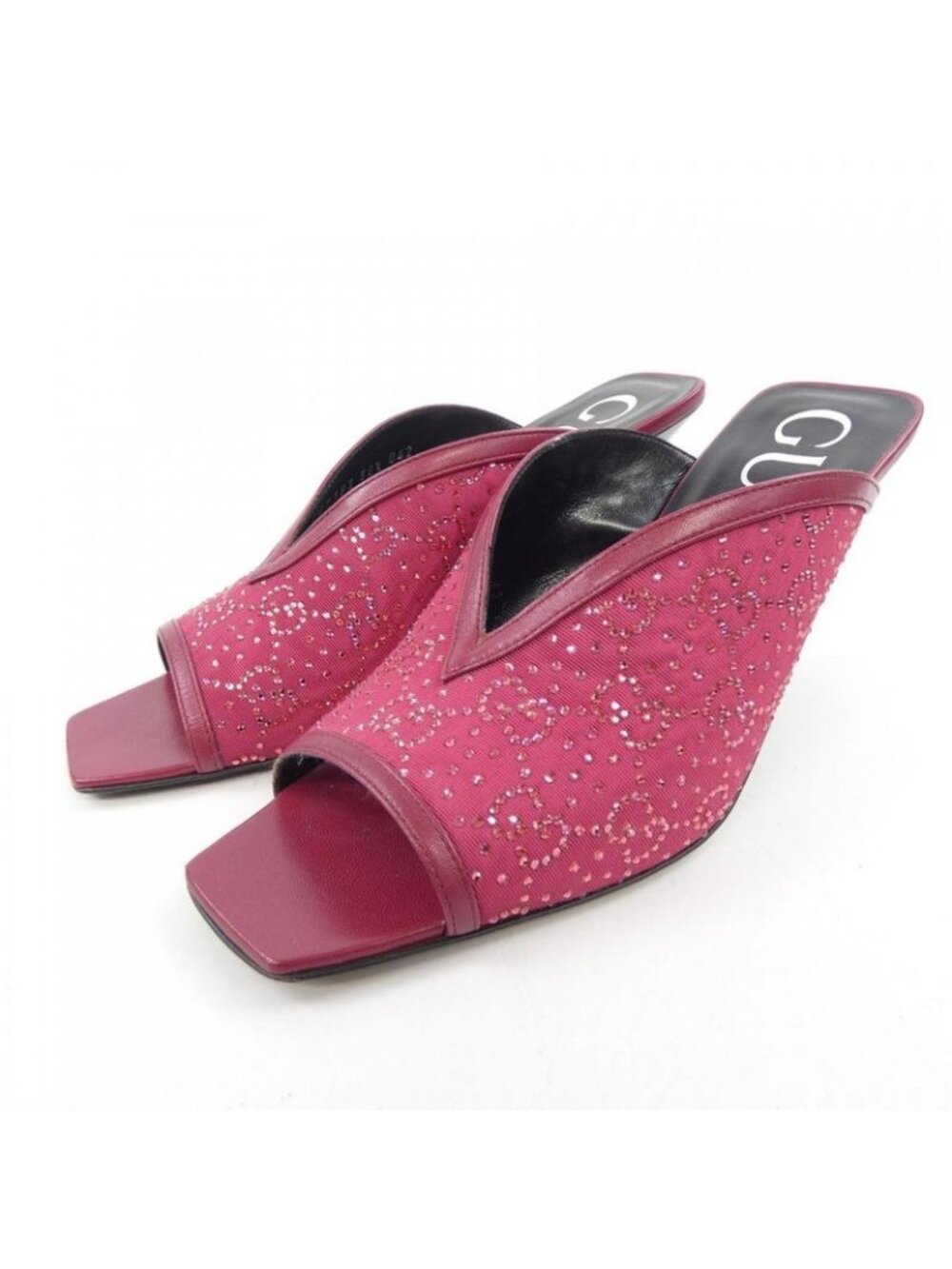 Gucci Sandals Red 36 - Picture 3 of 6